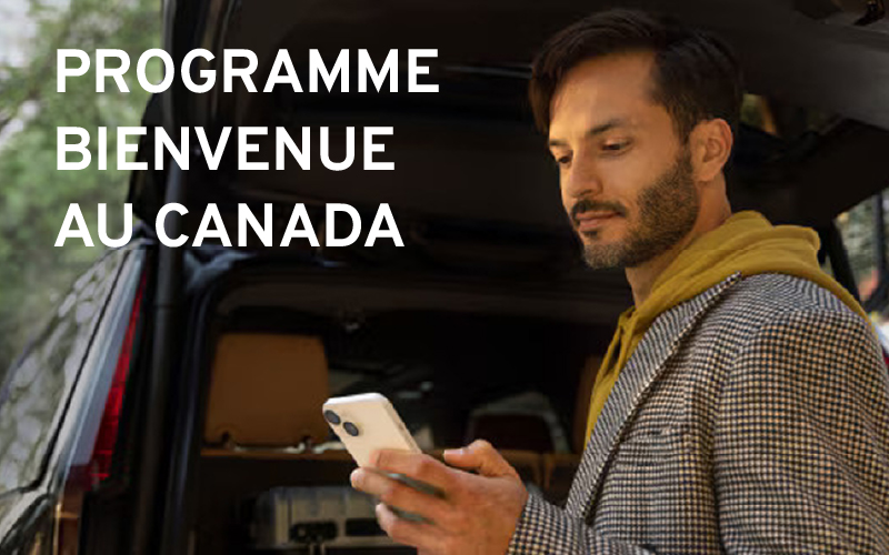 Offres spéciales de GM : Programme Bienvenue au Canada